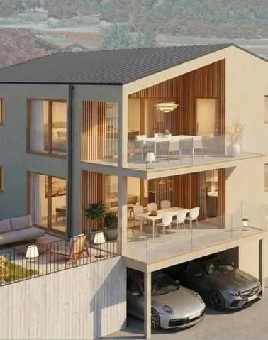 B - Les Coteaux de l'Arche - 4.5 pces dans immeuble de 2 appartements - Photo 5