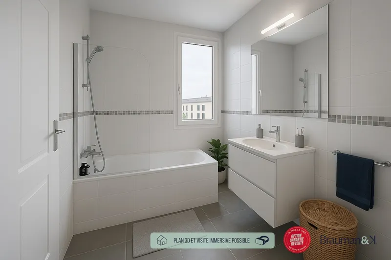 1 pièces de 29 m² avec terrasse de 4 m² et parking - Photo 2