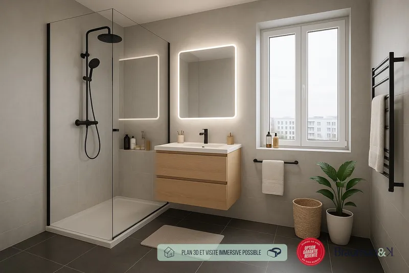Appartement T3 de 67 m² avec terrasse de 14 m² et parking - Photo 4