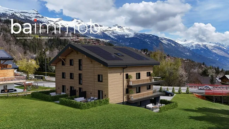 Magnifique appartement de 3,5 pièces avec terrasse et jardin privatif à Crans-Montana ! - Photo 5
