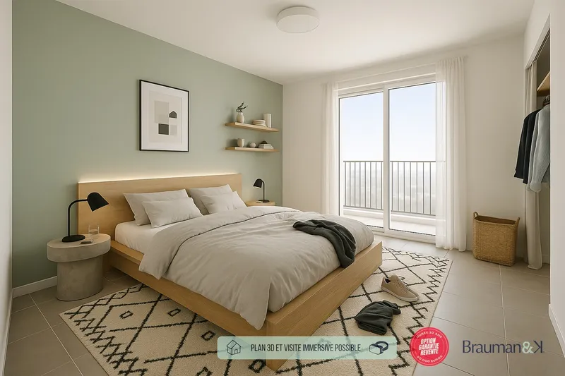 2 PIÈCES de 38m² + EXT(s) de 1m² - Photo 2