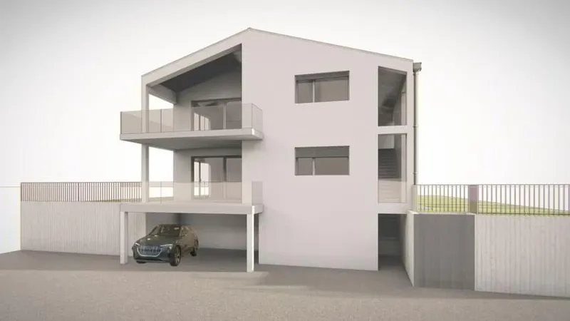B - Les Coteaux de l'Arche - 4.5 pces dans immeuble de 2 appartements - Photo 4