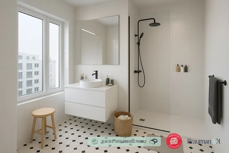 Appartement T2 de 45 m² avec parking - Photo 3