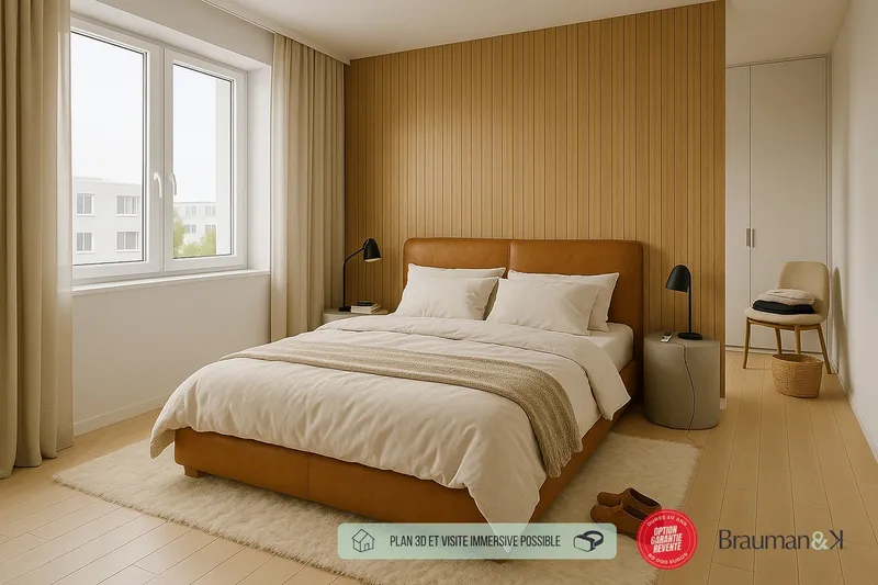 Appartement T4 de 77 m² avec parking - Photo 4
