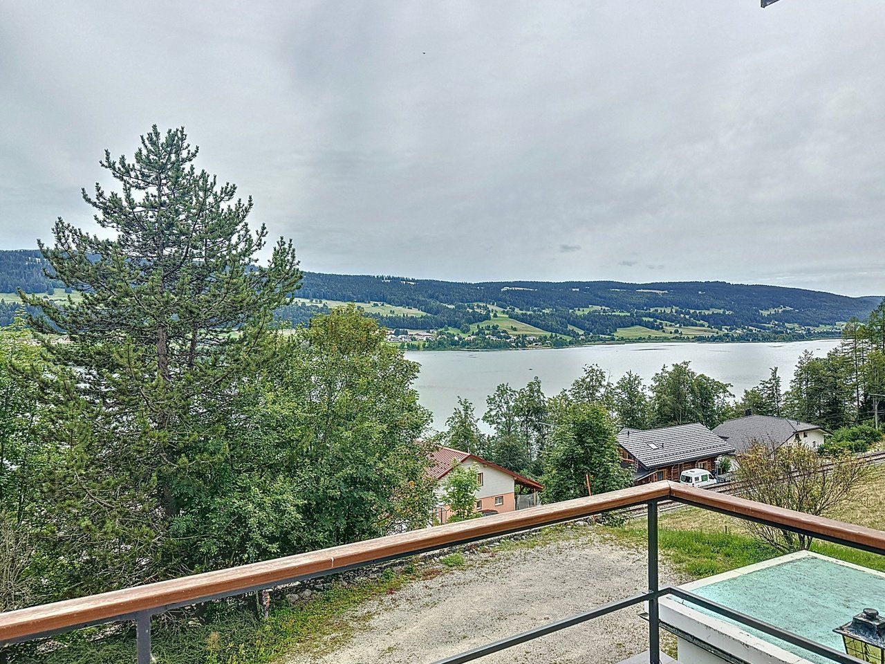 Beautiful location overlooking Lake Joux