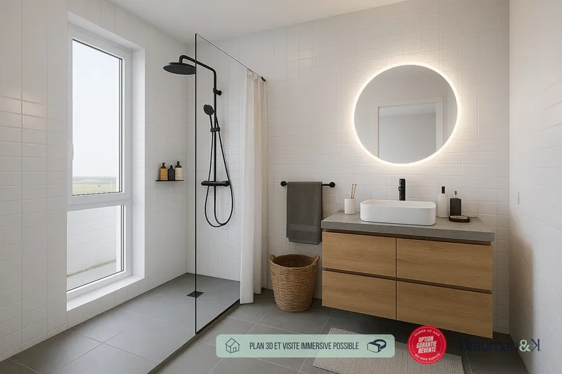 Appartement T4 de 101 m² avec jardin de 310 m² et parking - Photo 5