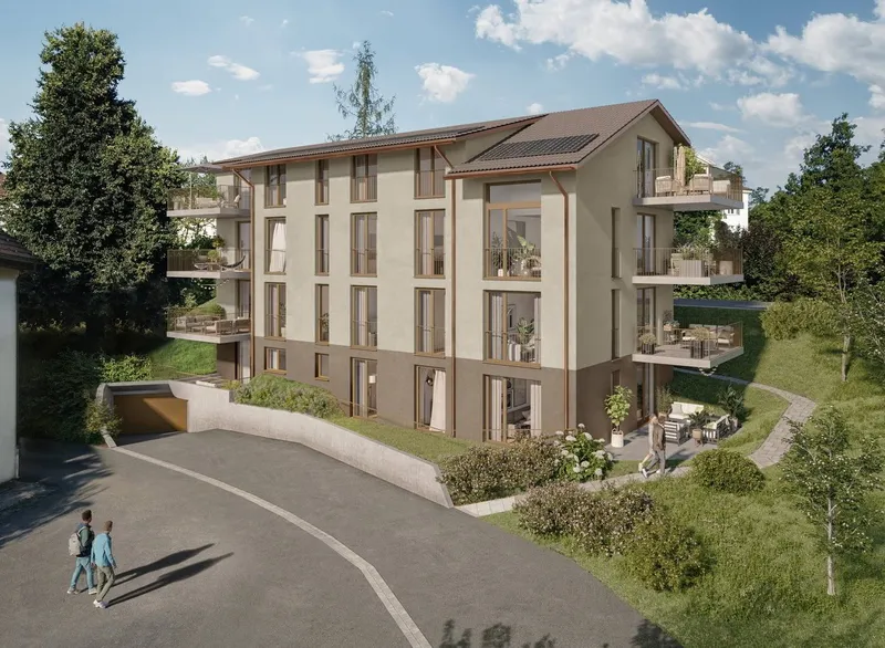 NEUBAU - durchdachte 3.5-Zimmerwohnung mit Sitzplatz - Photo 3