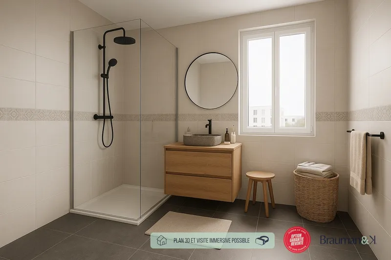 3 PIÈCES de 63m² + EXT(s) de 6m² - Photo 4