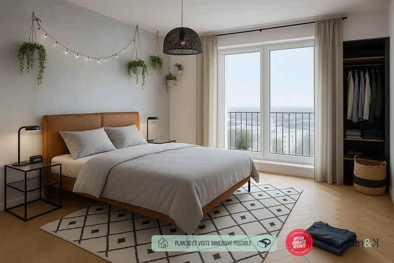 3 PIÈCES de 63m² + EXT(s) de 7m² + PKG(s) - Photo 2