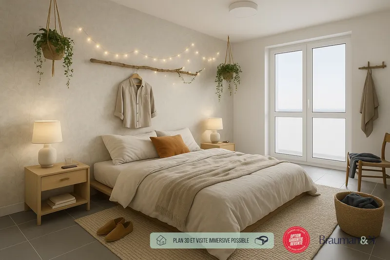 T3 neuf de 42 m² - Photo 3