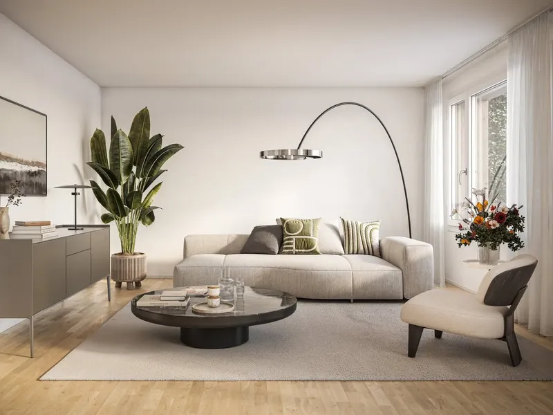 Exklusive 4.5-Zimmer-Neubauwohnung mit hochwertigem Ausbaustandard - Modern wohnen in der Eymatt - Photo 2