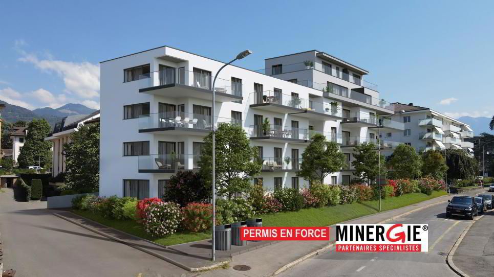 Lot 9 NEW MINERGIE PROJECT: PPE Traménaz building of 18 apartments