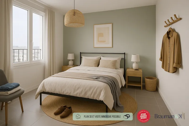 3 pièces de 69 m² avec parking - Photo 2