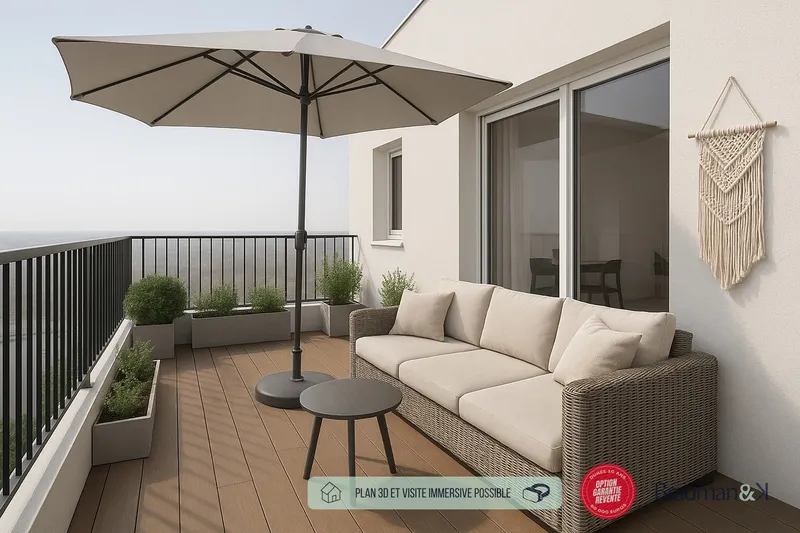 3 PIÈCES de 65m² + EXT(s) de 26m² + PKG(s) - Photo 5