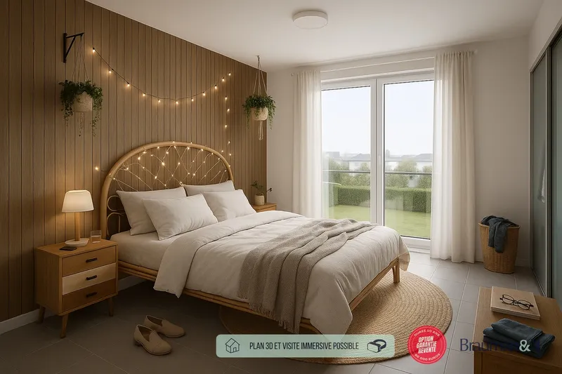 4 pièces de 81 m² avec jardin de 65 m² et parking - Photo 4