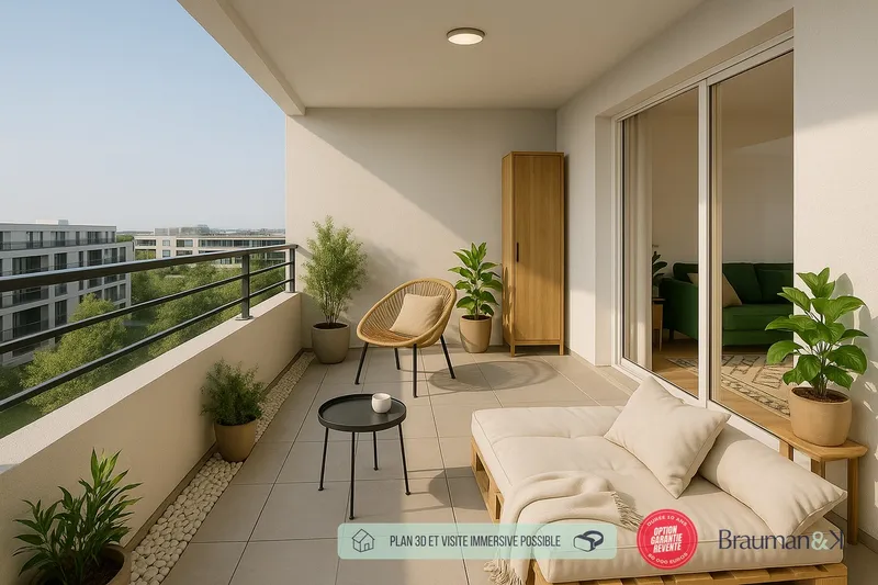 2 PIÈCES de 41m² + EXT(s) de 10m² - Photo 4
