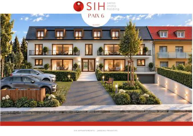 Promotion "La Paix 6"Bel appartement de 4,5 pces avec jardin privatif - Photo 2