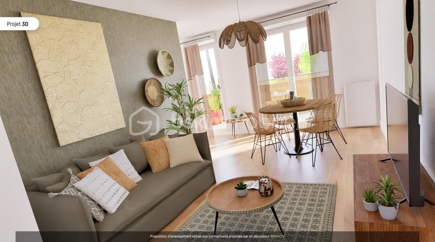 Superbe appartement une chambre avec balcon