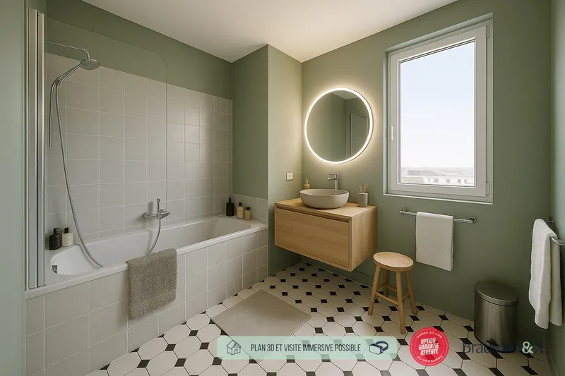 2 PIÈCES de 45m² + EXT(s) de 5m² - Photo 3