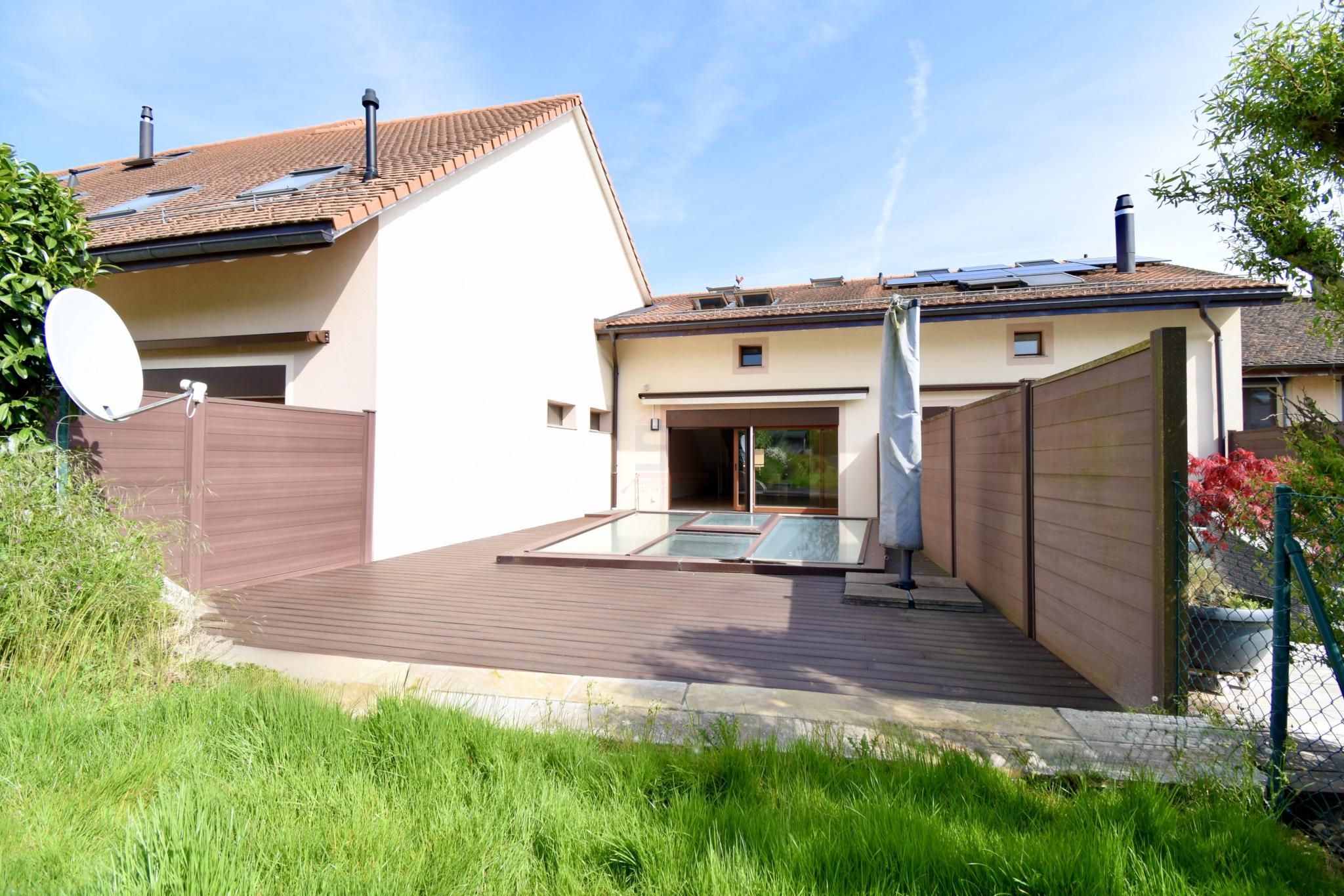 Triplex avec jardin à Clarmont