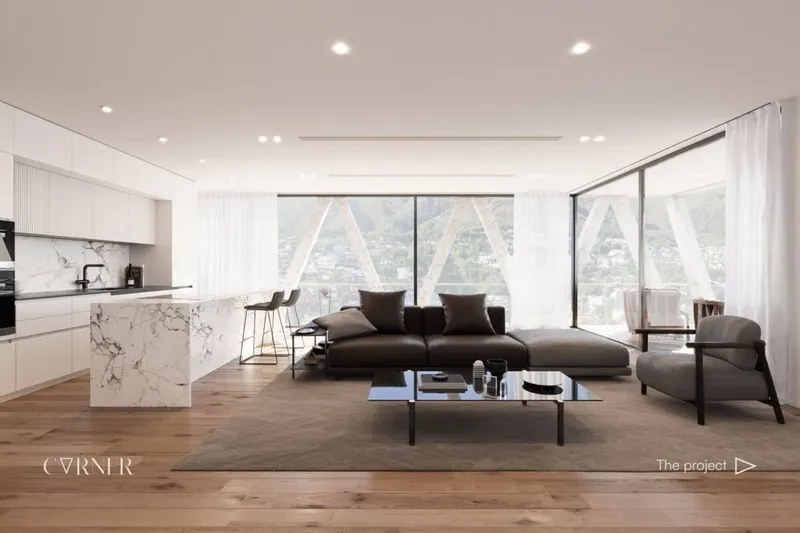 Neue 3.5-Zimmer-Wohnungen mit 122 m² und Loggia im Herzen von Locarno - Photo 2