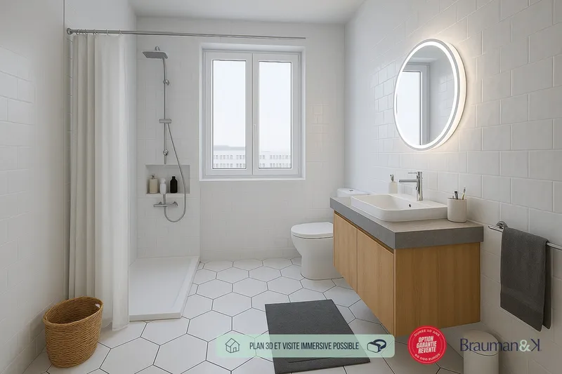 2 PIÈCES de 56m² + PKG(s) - Photo 3