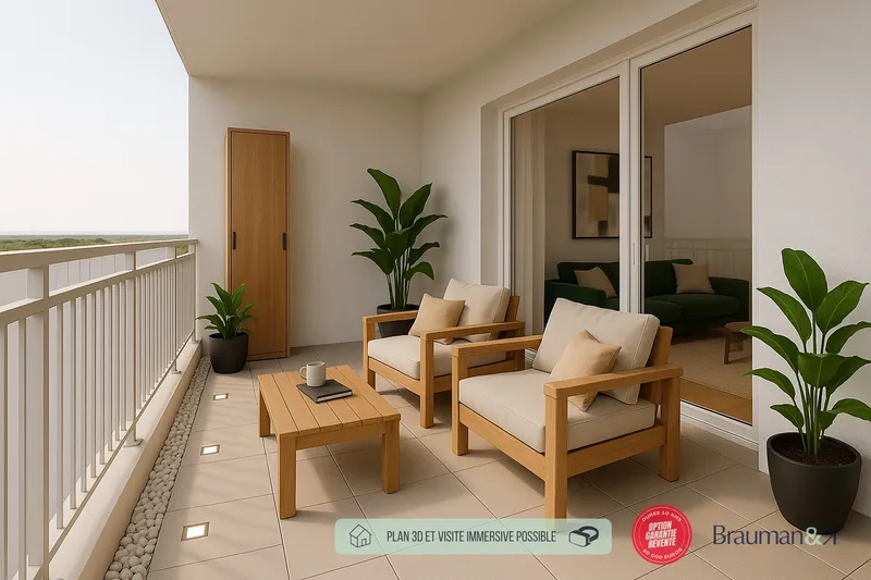 3 PIÈCES de 61m² + EXT(s) de 14m² + PKG(s) - Photo 5