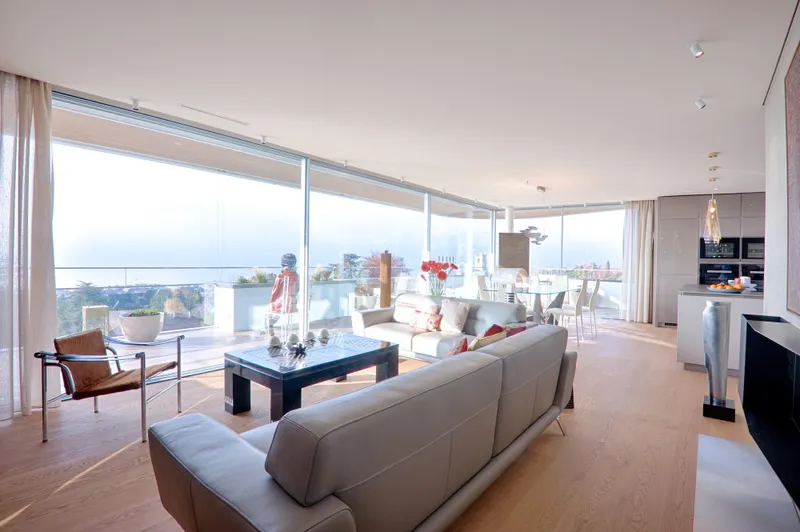 VEVEY - MAGNIFIQUE APPARTEMENT DE 4.5 PIECES AVEC SUPERBE VUE SUR LE - Photo 4