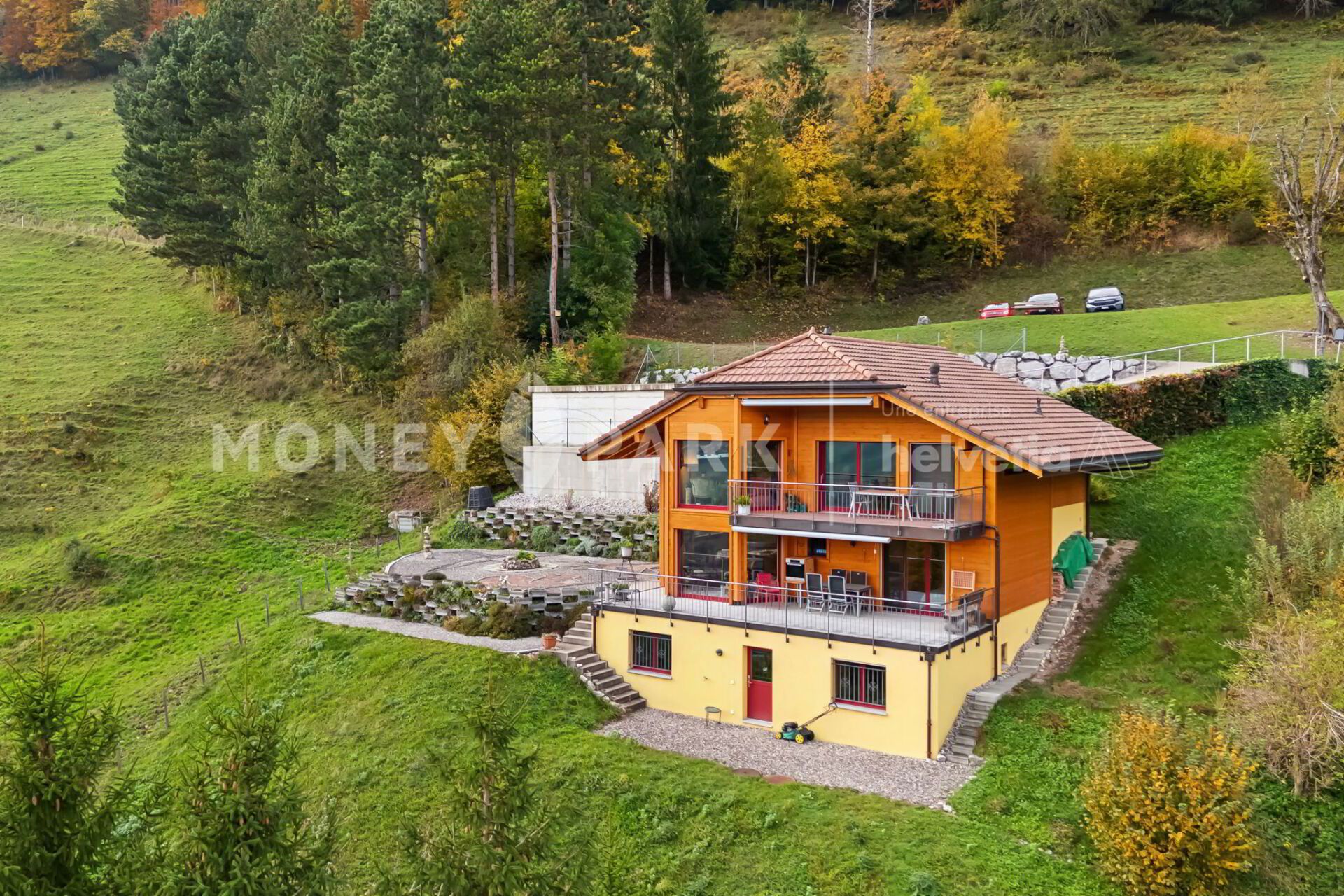 Villa familiale avec vue panoramique à Crésuz