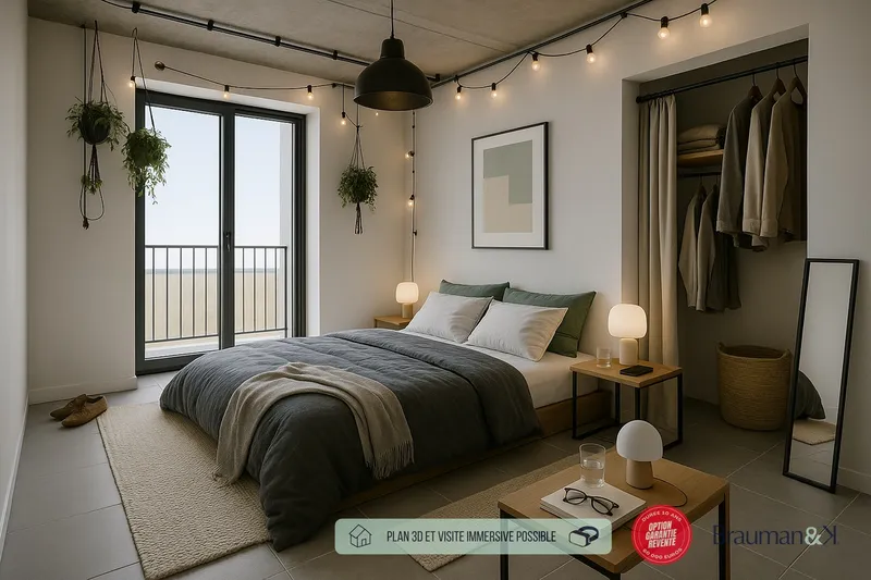 T3 neuf de 67 m² avec terrasse de 7 m² et parking - Photo 3