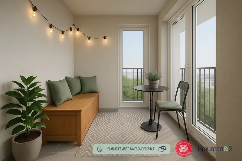 2 PIÈCES de 46m² + EXT(s) de 5m² + PKG(s) - Photo 4
