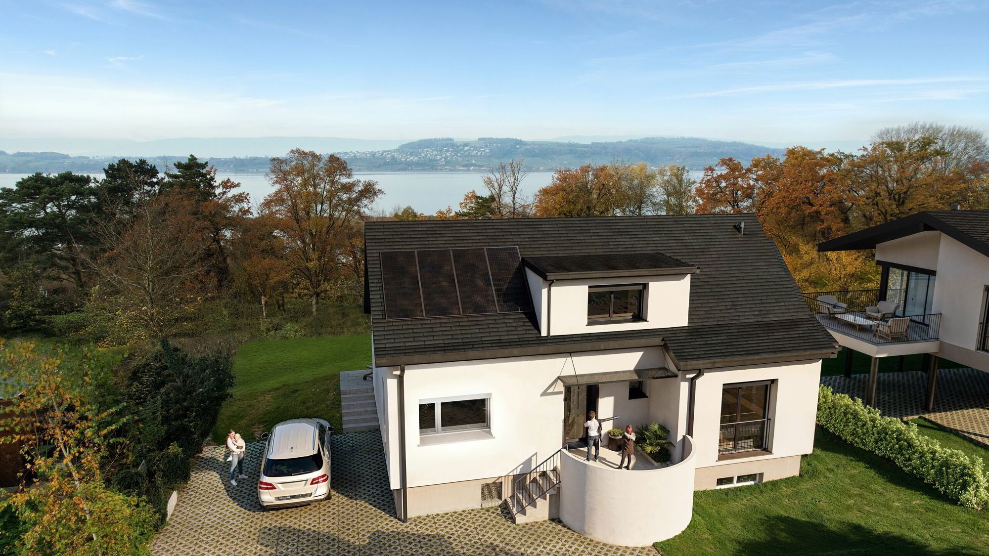 Construction d’une superbe villa individuelle Avec vue sur le lac