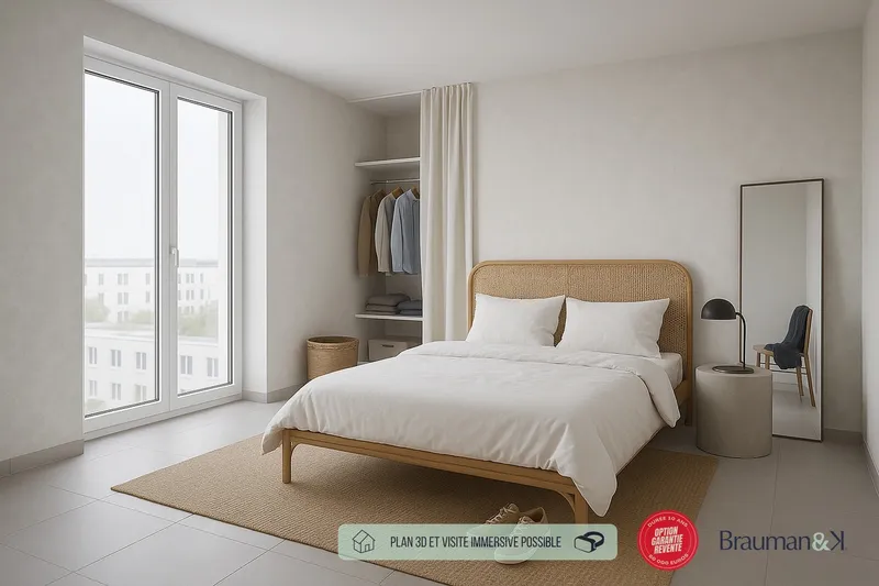 3 PIÈCES de 62m² + PKG(s) - Photo 2