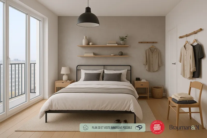 3 PIÈCES de 61m² + EXT(s) de 6m² + PKG(s) - Photo 3