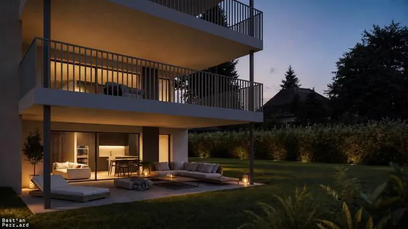 Magnifique appartement de 3,5 pièces avec terrasse privative - à... - Photo 2