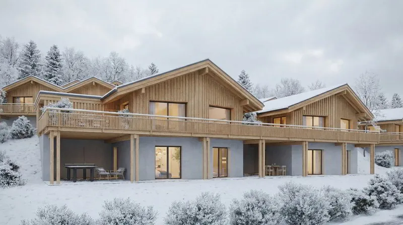 Promotion immobilière en résidence principale : Chalet 3.5 pièces avec vue panoramique - Photo 5