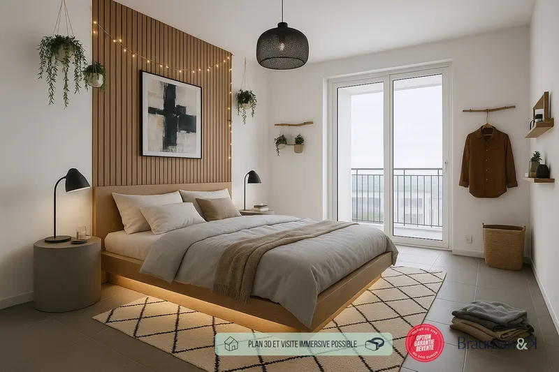T4 neuf de 87 m² avec terrasse de 9 m² et parking - Photo 2