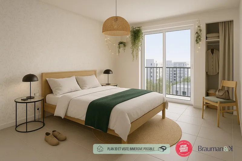 T3 neuf de 60 m² avec terrasse de 2 m² - Photo 2