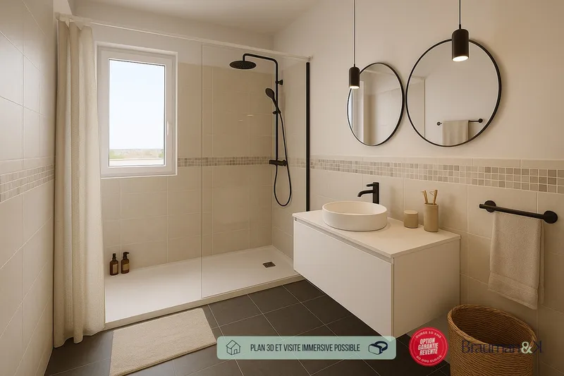 3 PIÈCES de 60m² offrant 103m² de surface privative - Photo 4