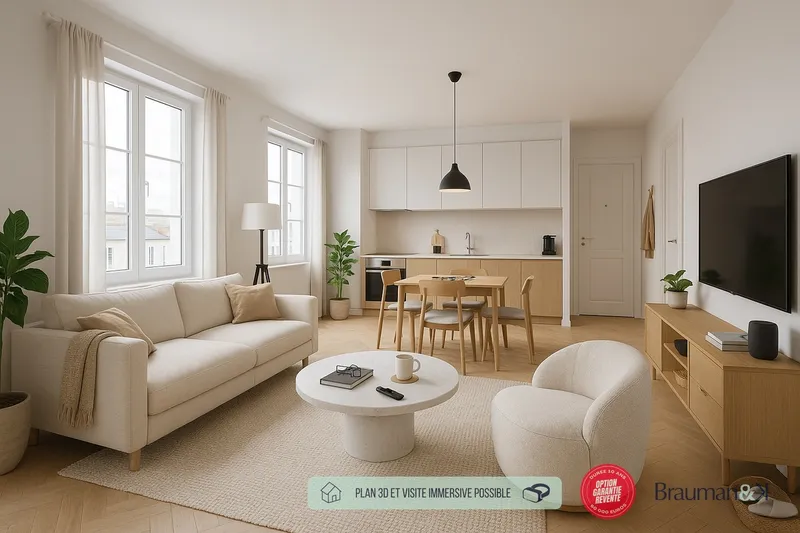 Appartement à vendre, 3 pièces, 66 m², Ecouflant