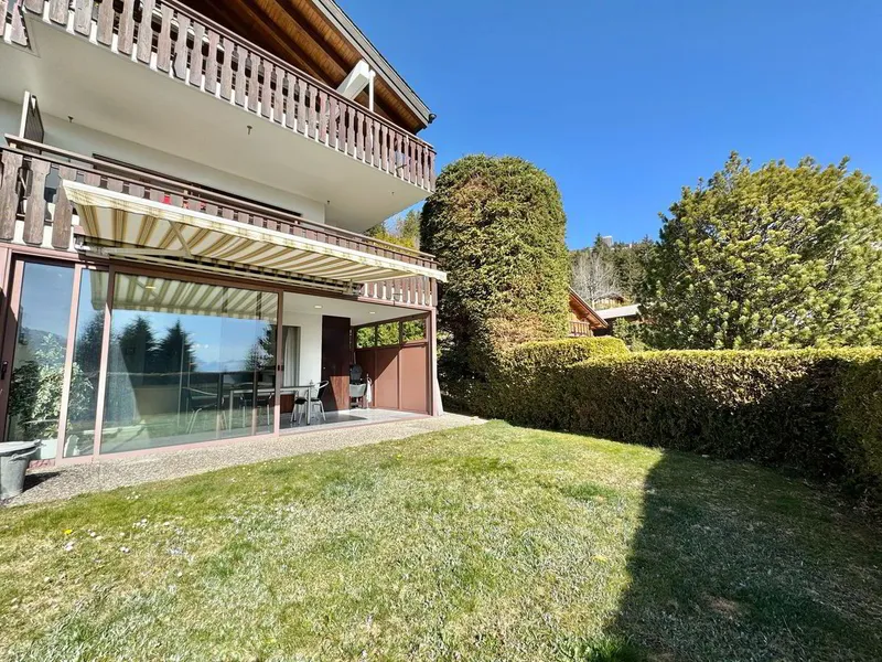 Bel appartement 3.5 pièces en rez-de-jardin prés de l'arrêt de funiculaire de Blûche / Ref. 1007-684 - Photo 2