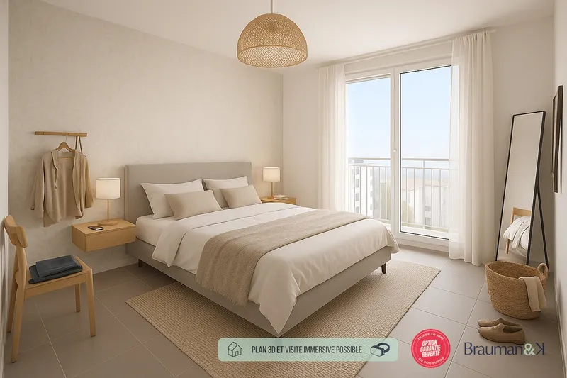 3 PIÈCES de 59m² + EXT(s) de 15m² + PKG(s) - Photo 2