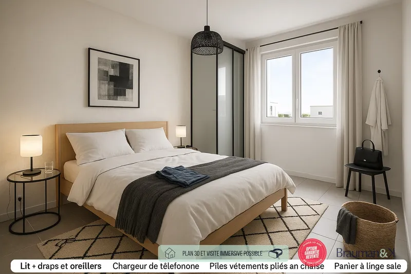 3 PIÈCES de 65m² offrant 104m² de surface privative - Photo 2