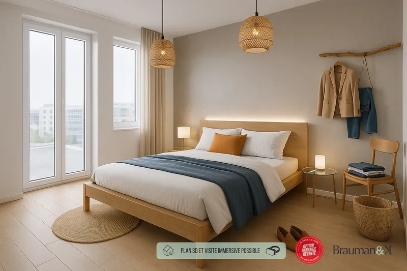 3 PIÈCES de 56m² + PKG(s) - Photo 3