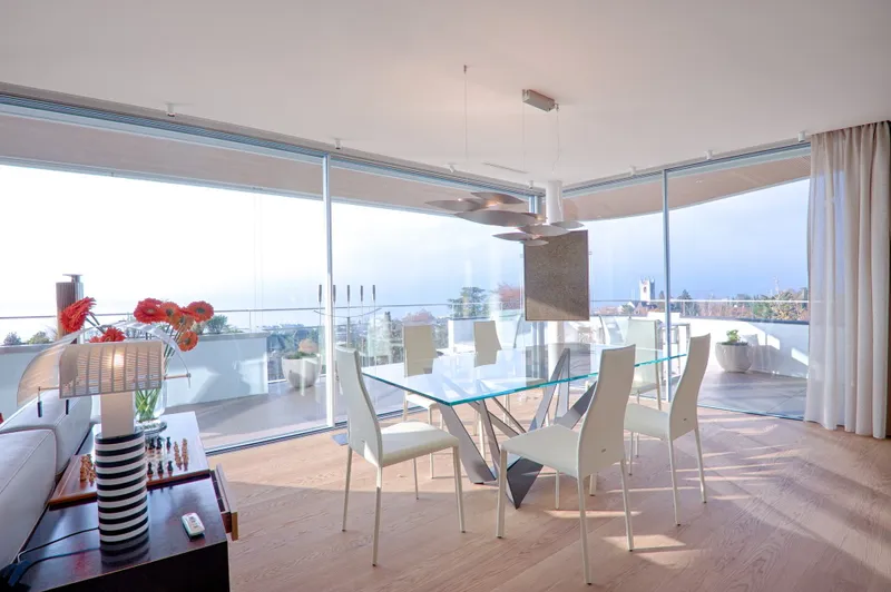 VEVEY - MAGNIFIQUE APPARTEMENT DE 4.5 PIECES AVEC SUPERBE VUE SUR LE - Photo 3