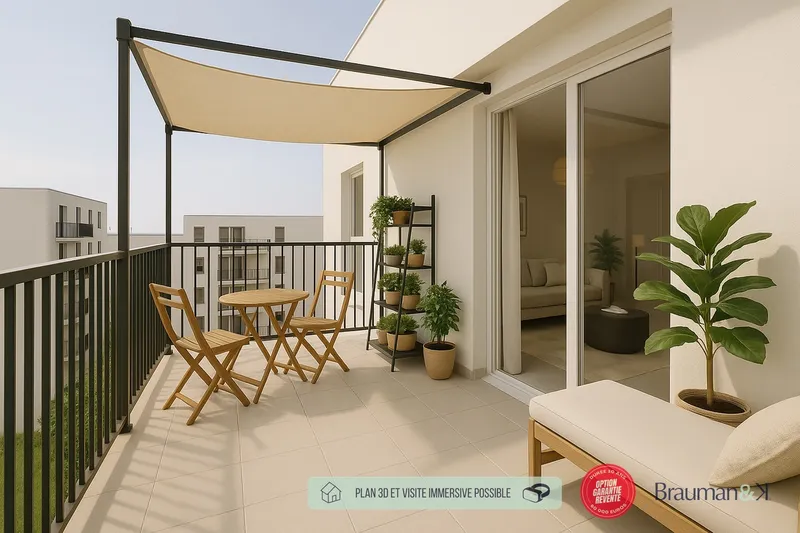 3 PIÈCES de 57m² + EXT(s) de 9m² + PKG(s) - Photo 5