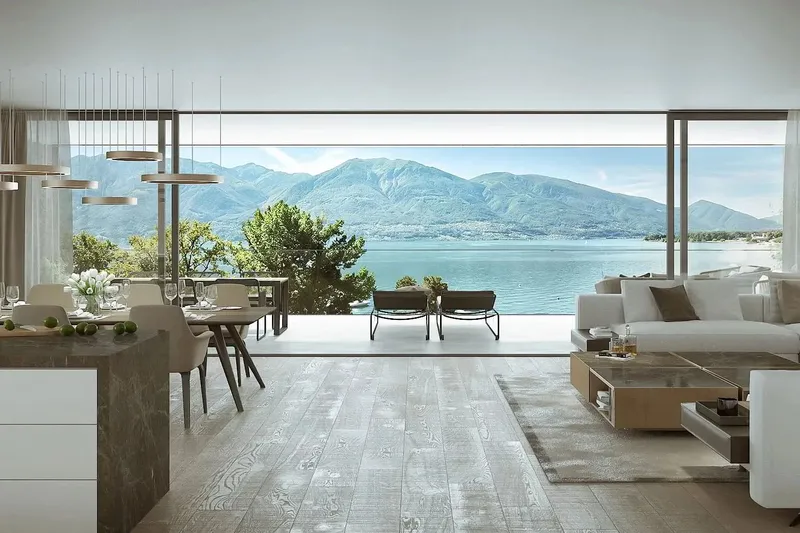 Minusio: Moderne Neubauwohnung mit Terrasse & Seesicht, zum Verkauf in der exklusiven Residenza Riva26 - Photo 2