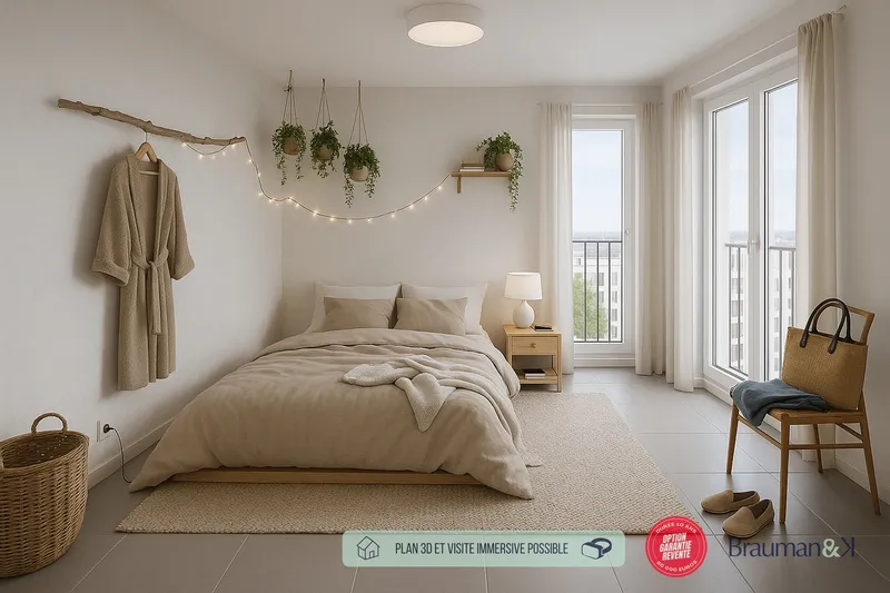 3 pièces de 69 m² avec parking - Photo 2