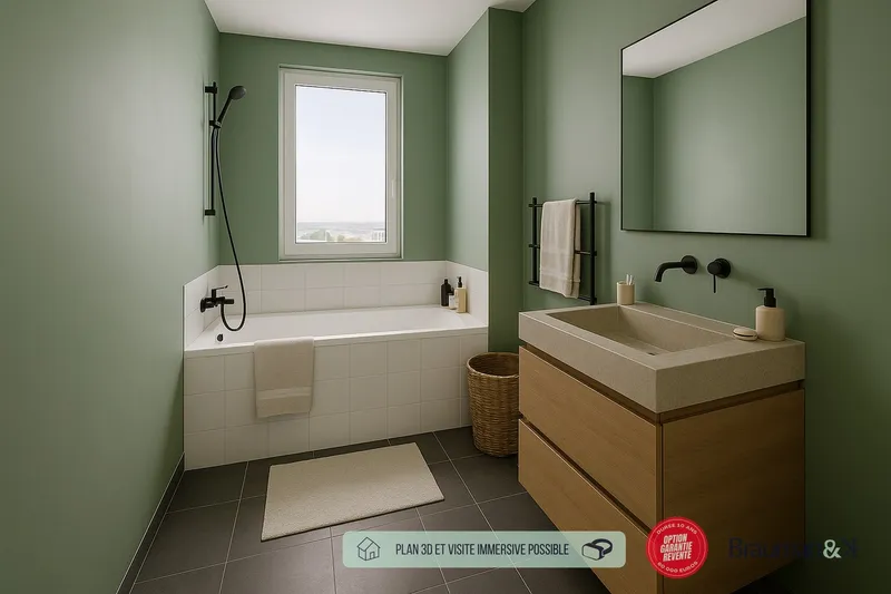 2 PIÈCES de 47m² + EXT(s) de 5m² - Photo 3