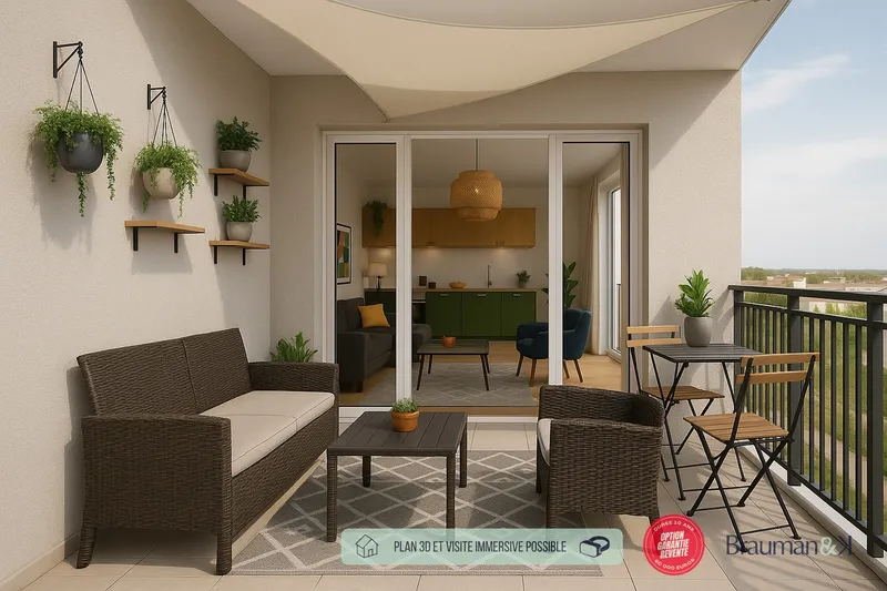 1 PIÈCES de 28m² + EXT(s) de 4m² - Photo 3